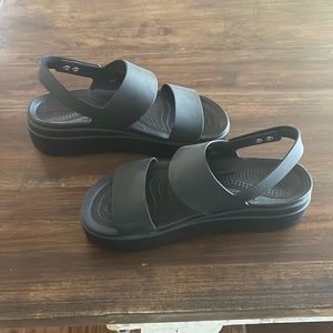 Crocs wedges for women’s! Size 8! Practically brand new!